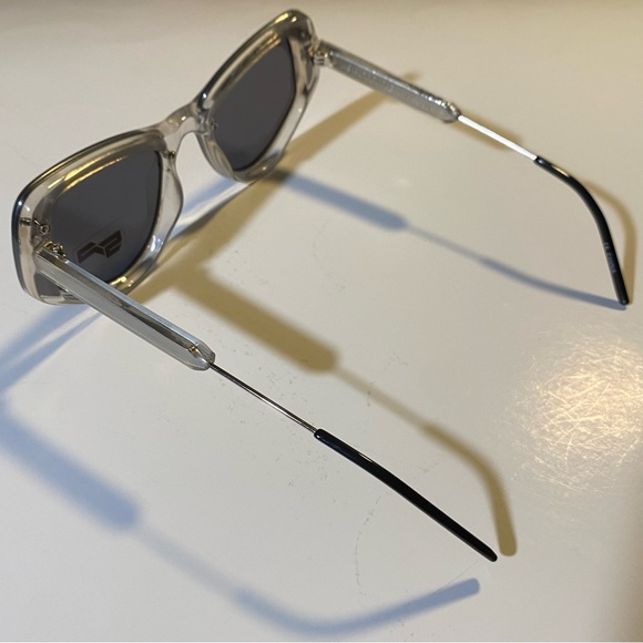 Spitfire Ultra1 Cat3 clear frame blue/green coated lenses NWT see pics - Picture 6 of 6